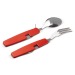 Cubiertos plegables, utensilio plegable publicidad