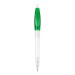 Stylo Bio-S! Clear transparent, Stylo en plastique biodégradable publicidad