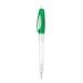 Stylo Bio-S! Clear transparent, Stylo en plastique biodégradable publicidad