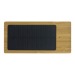  powerbank bamboo solar 8.000mah, Batería, banco de energía o cargador solar publicidad