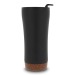 Taza de doble pared con base de corcho 480ml, Taza de viaje aislante publicidad
