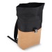 Sac à dos à roulettes en liège et R-PET 18L, sac à dos roll-top publicidad