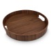 Plateau rond Ø 35 cm, plateau en bois publicidad