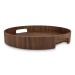Plateau rond Ø 35 cm, plateau en bois publicidad