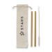 ECO Bamboe Straw Set pailles en bambou regalo de empresa