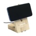 Cargador rápido Walter Bamboo Snap Dock, Soporte y soporte de teléfono portátil, base, base de smartphone publicidad