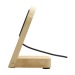 Cargador rápido Walter Bamboo Snap Dock, Soporte y soporte de teléfono portátil, base, base de smartphone publicidad