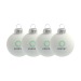 Adorno de Navidad Ø 6 cm - set de 4 - Made in Europe regalo de empresa