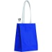 Bolsa de compras con asas contrastadas 28x35cm, bolsa de salón publicidad