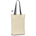 Sac pliable en coton bicolore regalo de empresa
