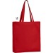 Tote bag en coton zippé avec soufflet - 220g/m², Tote bag publicidad