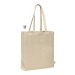 Tote bag 220g/m² coton bio avec soufflets regalo de empresa