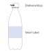 L`eau en bouteille, 500ml, gazeuse bouteille ?Budget?, Eco Label GER regalo de empresa