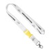 Lanyard imprimé en coton bio, lanyard et cordon tour de cou publicidad