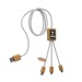 Cable 100% eco Import, cable para iPhone, iPad y Mac publicidad