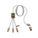 Câble à charge rapide 2.4A avec double logo lumineux Import regalo de empresa