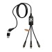Câble digital 5-en-1 ultra fast charge 100W Import, câble de chargement publicidad