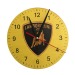 Reloj redondo de madera - Francia regalo de empresa