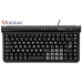 Teclado compacto minimax francés-hebreo negro 2 puertos usb regalo de empresa