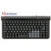 Teclado compacto minimax franco-ruso negro 2 puertos usb regalo de empresa