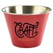 Ramequin métal 12oz en couleur, ramequin publicidad