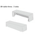 Nappe ajustée à couverture totale - 76x244cm table de 8 pieds, nappe publicidad