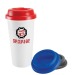 Tasse à café à emporter en plastique à double paroi 455ml/16oz ** regalo de empresa
