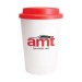 Tasse à café à emporter en plastique à double paroi 340ml/12oz **, Mug et tasse en plastique publicidad
