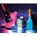 Dessous de verre autocollant lumineux 4 couleurs, socle lumineux publicidad