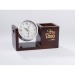 Reloj de escritorio con recipiente para lápices regalo de empresa