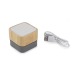 Enceinte 3W groove, Enceinte en bois ou bambou publicidad