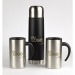 Cadeaux d'affaires thermos 500ml et 2 tasses isothermes 280ml regalo de empresa