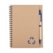 Cuaderno y bolígrafo SERENO regalo de empresa