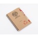 Cuaderno y bolígrafo SERENO, cuaderno publicidad
