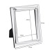 CADRE PHOTO PARCHEMIN - PHOTO 130X180 mm, cadre photo publicidad