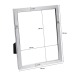 CADRE PHOTO MÉTAL BRILLANT - PHOTO 13X18, cadre photo publicidad