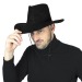 SOMBRERO NEGRO BUFFALO LUXE regalo de empresa