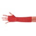 Mitaines longues fluo roses, mitaine publicidad