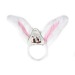 DIADEMA CONEJO DE PELUCHE BLANCO Y ROSA regalo de empresa