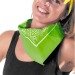 PAÑUELO VERDE NEÓN regalo de empresa