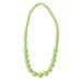 COLLAR CUENTAS VERDE NEON, collar publicidad