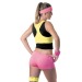 MINI SHORTS NARANJA FLUORESCENTE, Corto publicidad