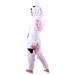 DISFRAZ KIGURUMI UNICORNIO ROSA Y BLANCO ADULTO,  publicidad