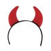 DIADEMA CUERNO DE DIABLO DE FIELTRO ROJO regalo de empresa