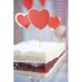PICS A COCKTAIL COEURS ROUGES ET OR X 10, coeur  publicidad