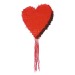 PINATA COEUR ROUGE, coeur  publicidad