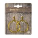 PENDIENTES PIRATAS DE ORO 4CM X2 regalo de empresa