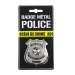 Badge police, broche publicidad