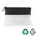 Estuche transparente con cremallera 225 x 160 x 20 mm en rPET, bolso de maquillaje publicidad
