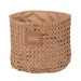 Bourse en raphia, trousse de toilette publicidad
